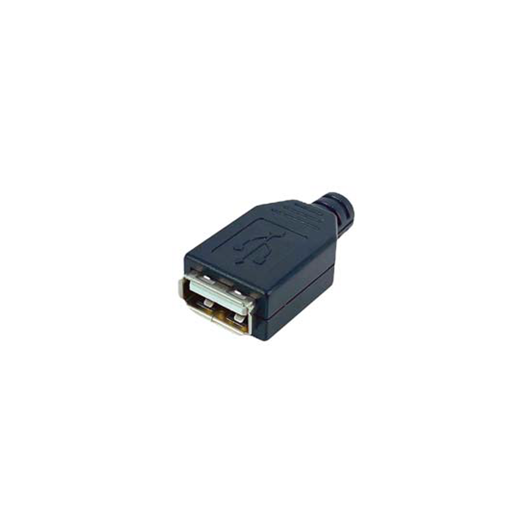 USB SEYYAR DİŞİ KAPAKLI (100 adet)