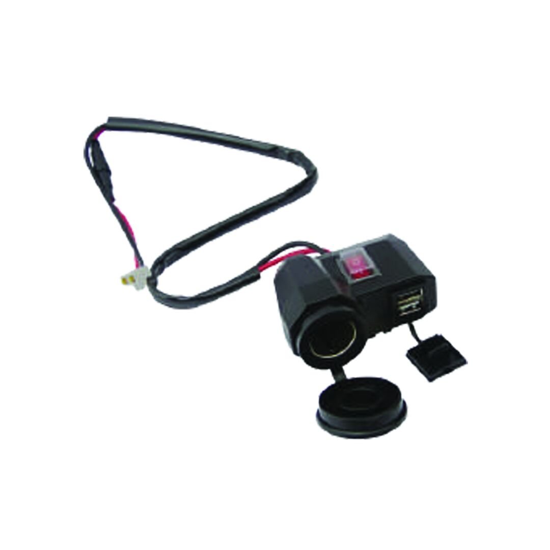 MOTOSİKLET USB ŞARJ SETİ ANAHTARLI