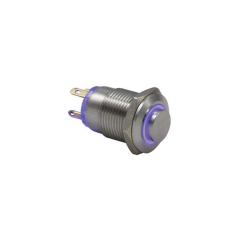 12mm ledli metal buton yaylı