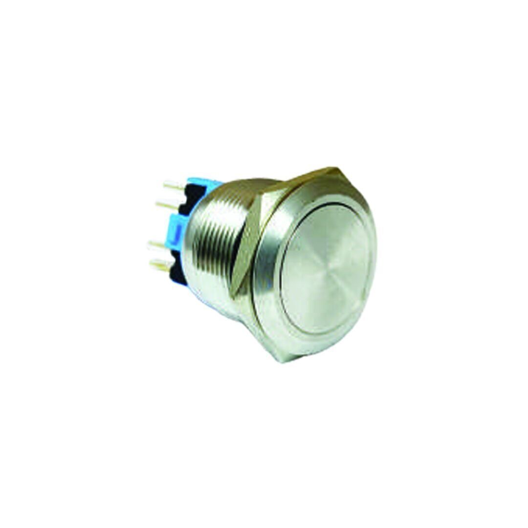 22 MM IŞIKSIZ METAL BUTON (ANAHTARLI) IP65 4P