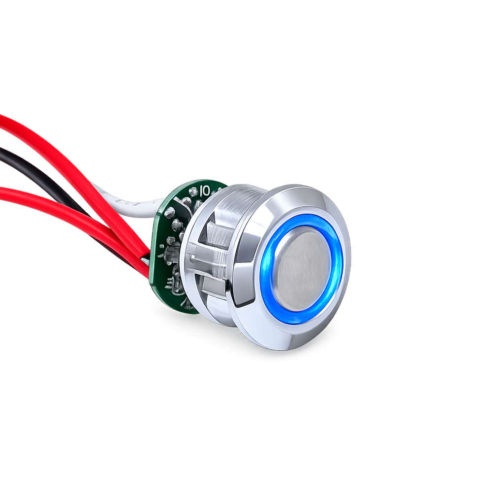 16mm mavi touch switch dokunmatik aç-kapa