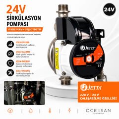 3 kademeli otomatik sirkülasyon pompası