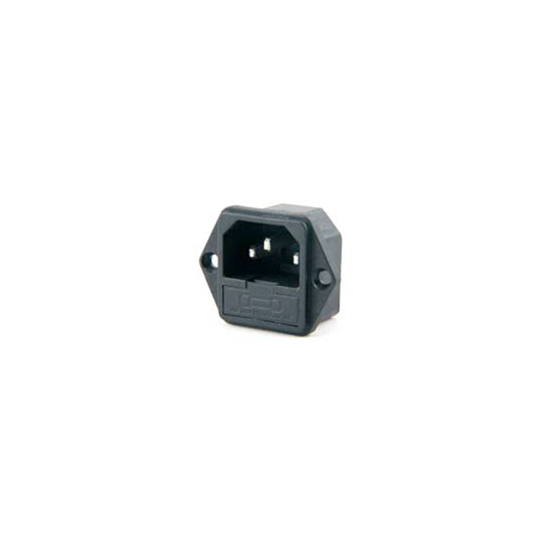 POWER SOKET ERKEK FUSELİ KULAKLI C14