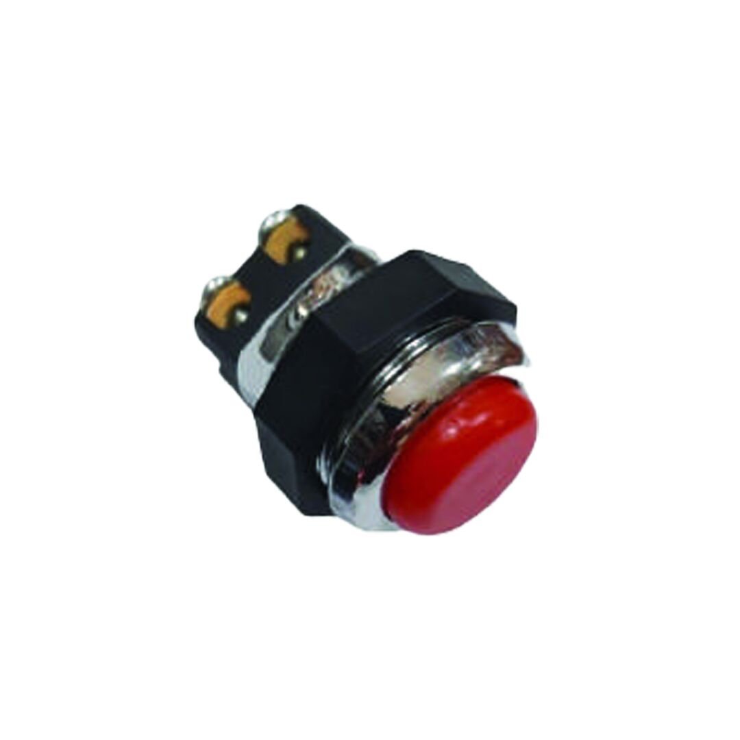 22MM METAL BUTON KIRMIZI