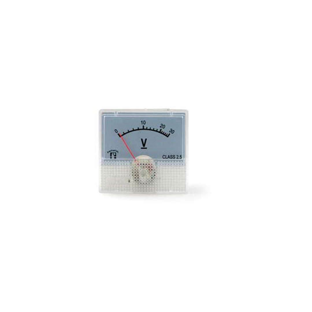 VOLTMETRE 48X45MM (EKRAN 44X25MM) 30V DC