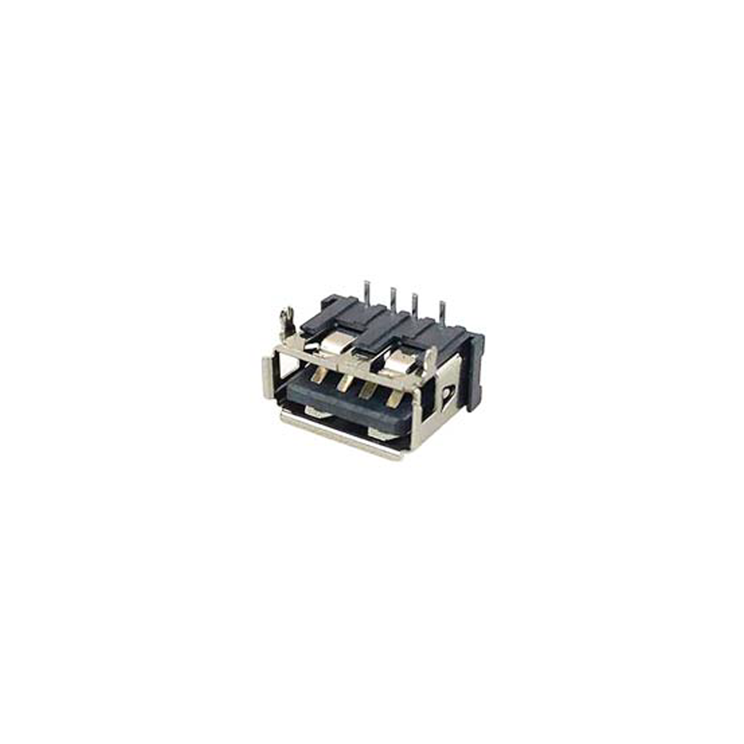 USB ŞASE A TİP 90° DİŞİ KISA (100 ADET)