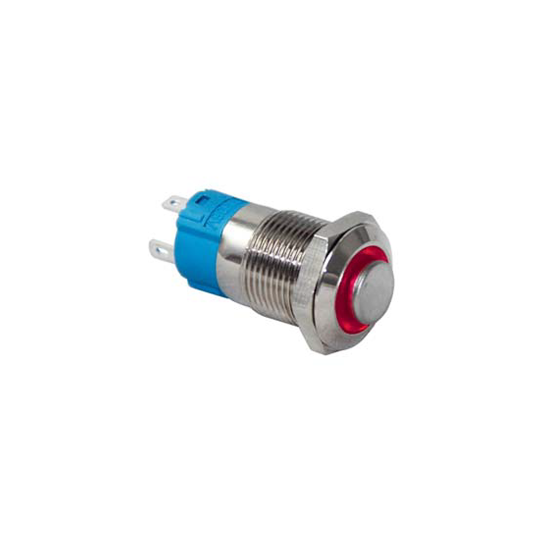 12MM METAL LEDLİ KALICI BUTON