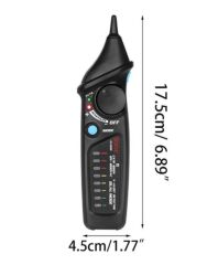 Bsıde Avd06 Ac 12-1000 V Elektrik Gerilim Test Kalemi Temassız Sensör Beyaz Led Işık İle Akıllı Güç