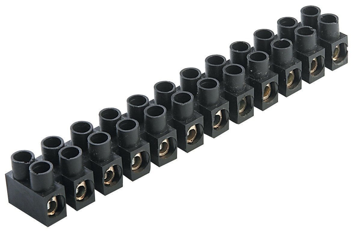 PLASTİK KLEMENSLER (SİYAH) (110°C) (Metal Göbek) (50 adet)