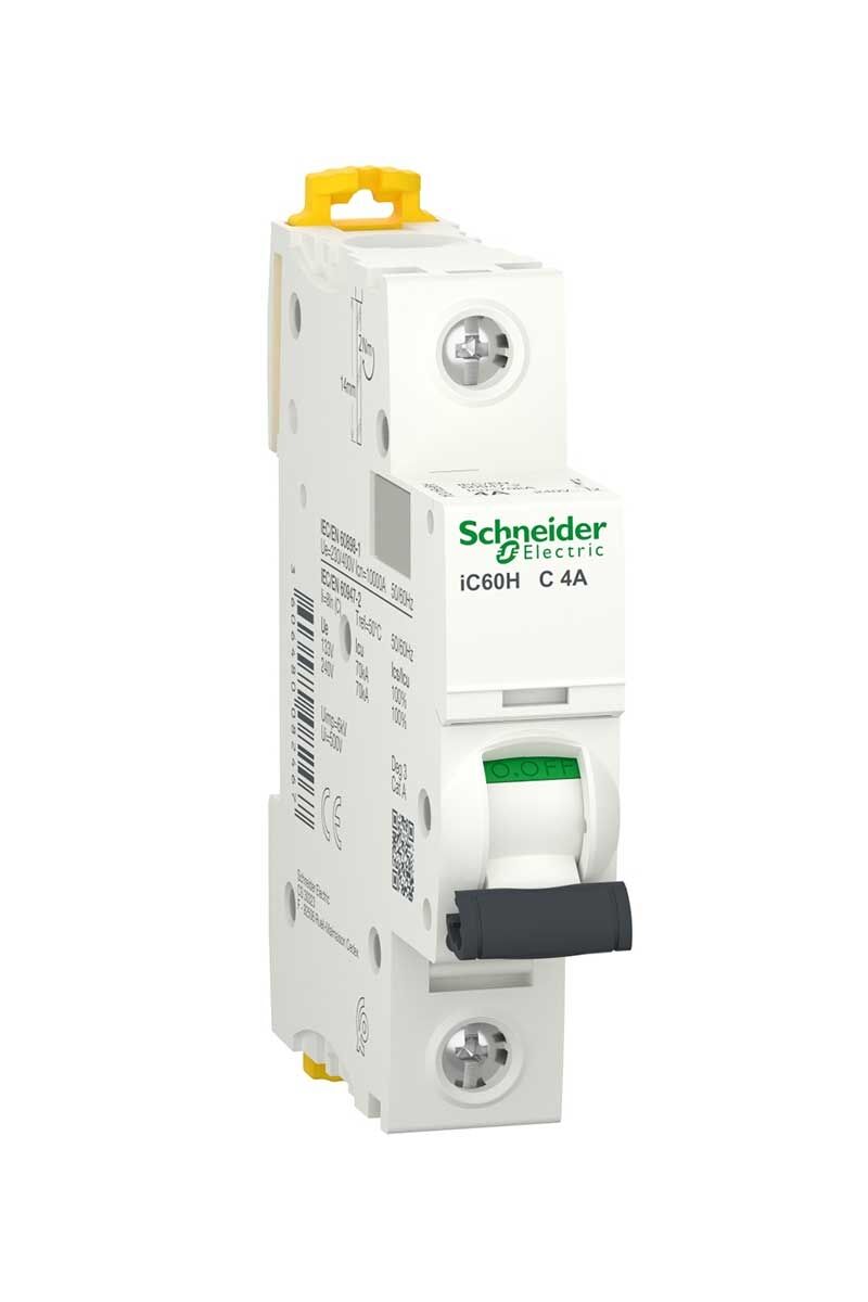 Schneider A9F84104 İC60H 1P 4A C Tipi Minyatür Otomatik Sigorta