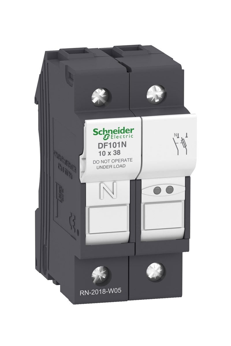 Schneider DF101N Tesys 10x38mm 1P+N 32A Sigorta Bağlantı Kesici