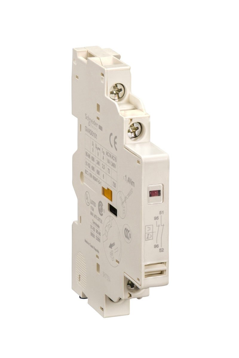 Schneider GV-AD1010 1NA+1NA Yardımcı Kontak Bloğu