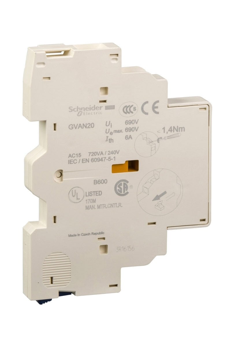 Schneider GV-AN20 2NA Yardımcı Kontak Bloğu