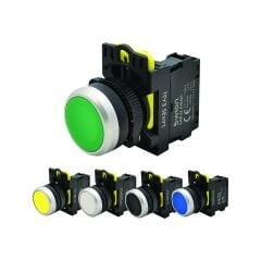 LAY25-EA 22mm Buton Normalde Açık Kontak