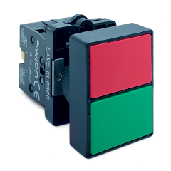 İKİZ BUTON 22MM İKİZ BUTON YEŞİL KIRMIZI