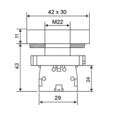 İKİZ BUTON 22MM İKİZ BUTON YEŞİL KIRMIZI
