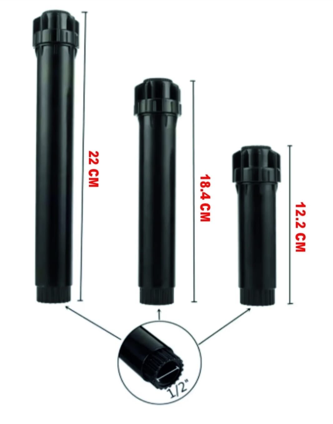 POP - UP SPRİNKLER Sprey Sprink 5m çap, Ayarlanabilir Açı 0° Ile 360°