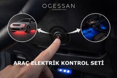 araç elektrik led ses görüntü kontrol bağlantı seti