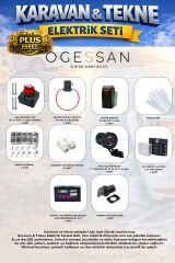 karavan & tekne elektrik tesisat seti ( plus paket)