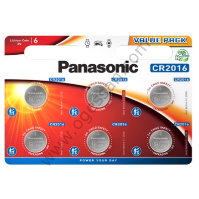 PANASONİC 2016 KIRMIZI PİL 6'LI